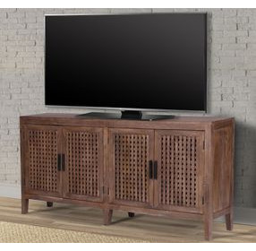 Crossings Portland Timber 78" TV Stand
