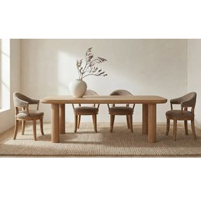 Anders Natural Rectangular Dining Room Set