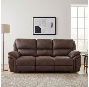 Proctor Brown Double Reclining Sofa