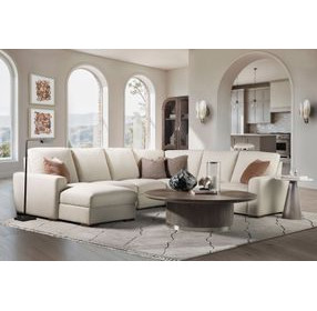 Modern Mood Dark Brown And White Round Accent Table