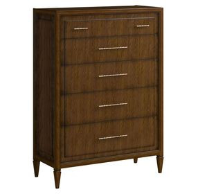 Eave Brown 5 Drawer Chest