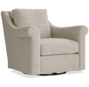 Keirnan Beige Swivel Chair