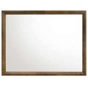 Ballard Walnut Rectangular Dresser Mirror