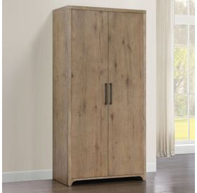 Orinda Brown 2 Door Curio Cabinet