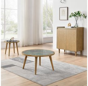 Novato Green Occasional Table Set