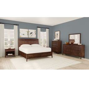 Ralston Dark Amber 8 Drawer Dresser