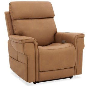 Lyra Brown Lift Power Recliner with USB Charging