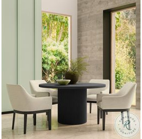 Reba Black Dining Table