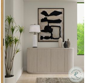 Reba Natural White Wash Sideboard