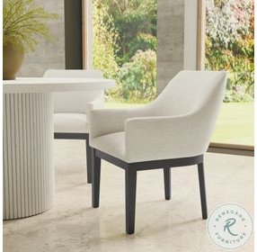 Reba Cream Arm Chair Set Of 2