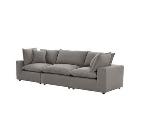 Cali Slate Performance Fabric Modular Living Room Set