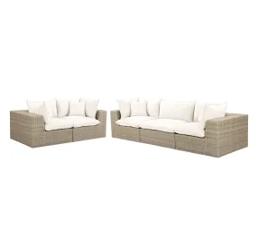 Cali Natural Performance Fabric Outdoor Conversation Set