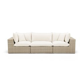 Cali Natural Performance Fabric Outdoor Conversation Set