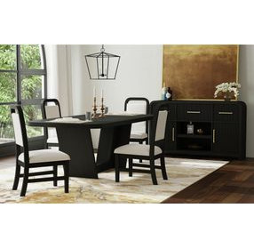 Woodridge Black 2 Door Server