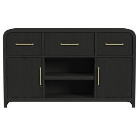 Woodridge Black 2 Door Server