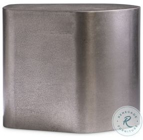 Clawson Graphite Pentagonal Side Table