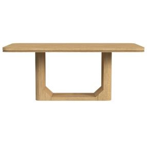 Camelot Natural Rectangular Dining Room Set