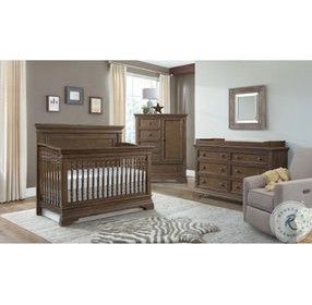 Olivia Rosewood Flat Top Convertible Standard Crib