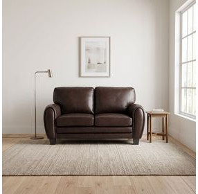 Rubin Dark Brown 62" Loveseat