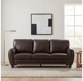 Rubin Dark Brown 85" Sofa