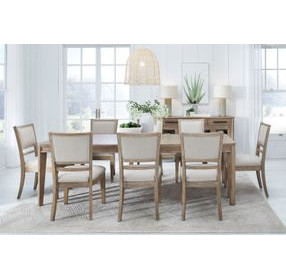 Highridge Medium Brown Extendable Rectangular Dining Room Set