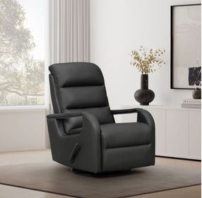 Sandhill Troy Onyx Swivel Glider Recliner