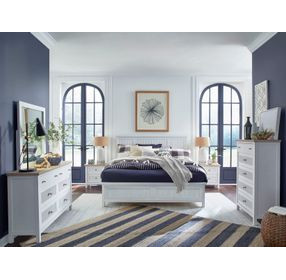 Windmill Harbour White Whisp and Sand 5 Drawer Chest