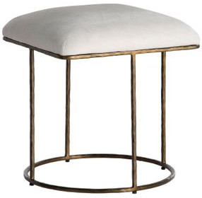 Lucas Natural Ivory Stool