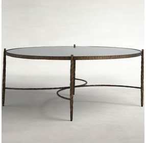 Lyra Aged Brass Coffee Table
