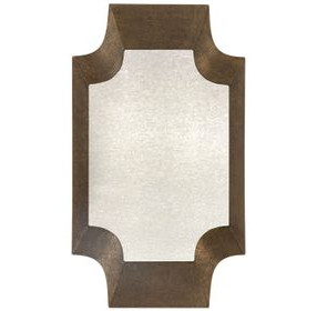 Farris Gilded Gold Arched Accent Mirror