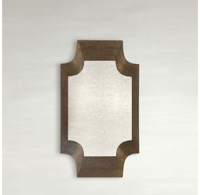 Farris Gilded Gold Arched Accent Mirror