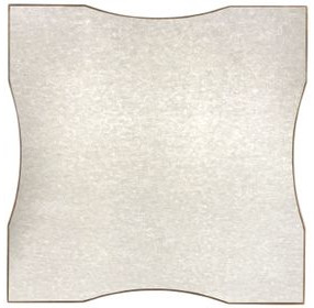 Holden Gilded Gold Square Accent Mirror