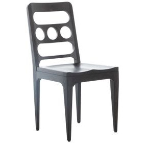 Ellison Cerused Forest Black Dining Chair
