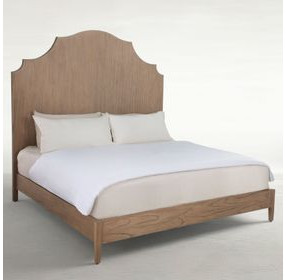 Princeton Cerused Natural King Panel Bed