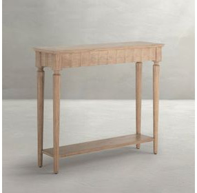 Peterson Bleached Natural Rectangular Small Console Table