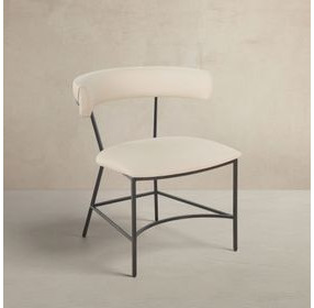 Matlock White Upholstered Dining Chair
