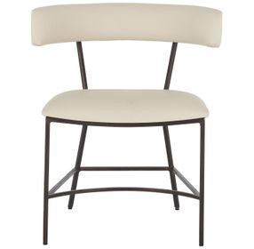 Matlock White Upholstered Dining Chair