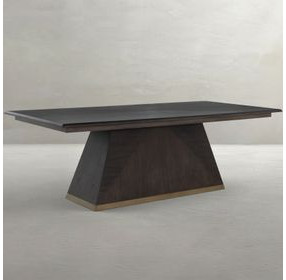 Ferris Forest Black 92" Rectangular Dining Table