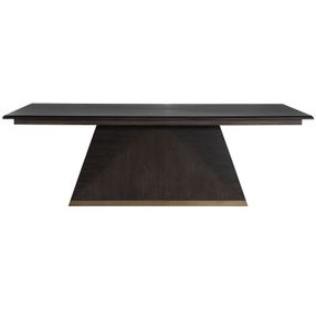 Ferris Forest Black 92" Rectangular Dining Table