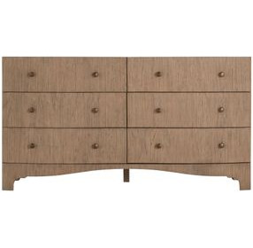 Princeton Blonde Natural 6 Drawer Dresser