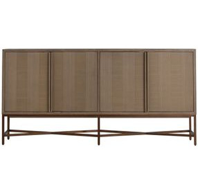 Carol Light Natural Blonde 4 Door Sideboard