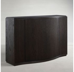 Theodore Dark Stained Oak Rectangular Long Console Table