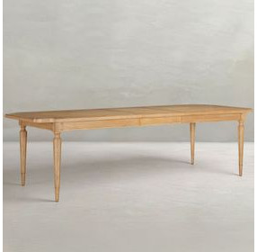 Mathis Bleached French Oak 106" Extendable Rectangular Dining Table