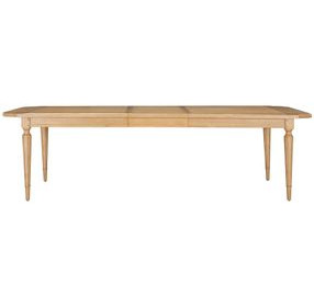 Mathis Bleached French Oak 106" Extendable Rectangular Dining Table