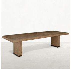 Highland Dawn 118" Extendable Rectangular Dining Table
