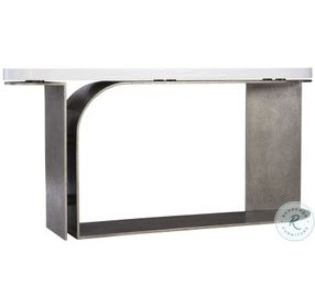 Catalina White Plaster 64" Console Table