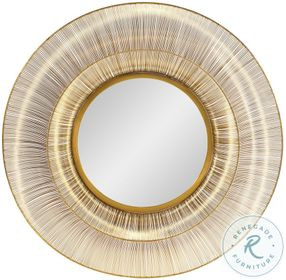 Sawyer Antique Brass Mirror