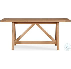 Open Sky Natural Console Table