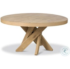 Open Sky Natural 60" Round Dining Table