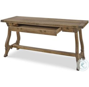 Manning Aged Natural Flip Console Table